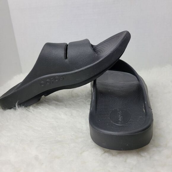 OOFOS OOahh Men's Size 11 Shoes Sport Flex Slide Recovery Sandals - Picture 8 of 10